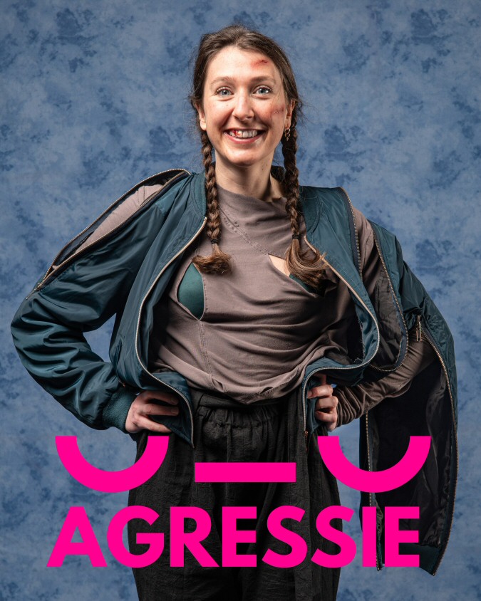 poster voor agressie